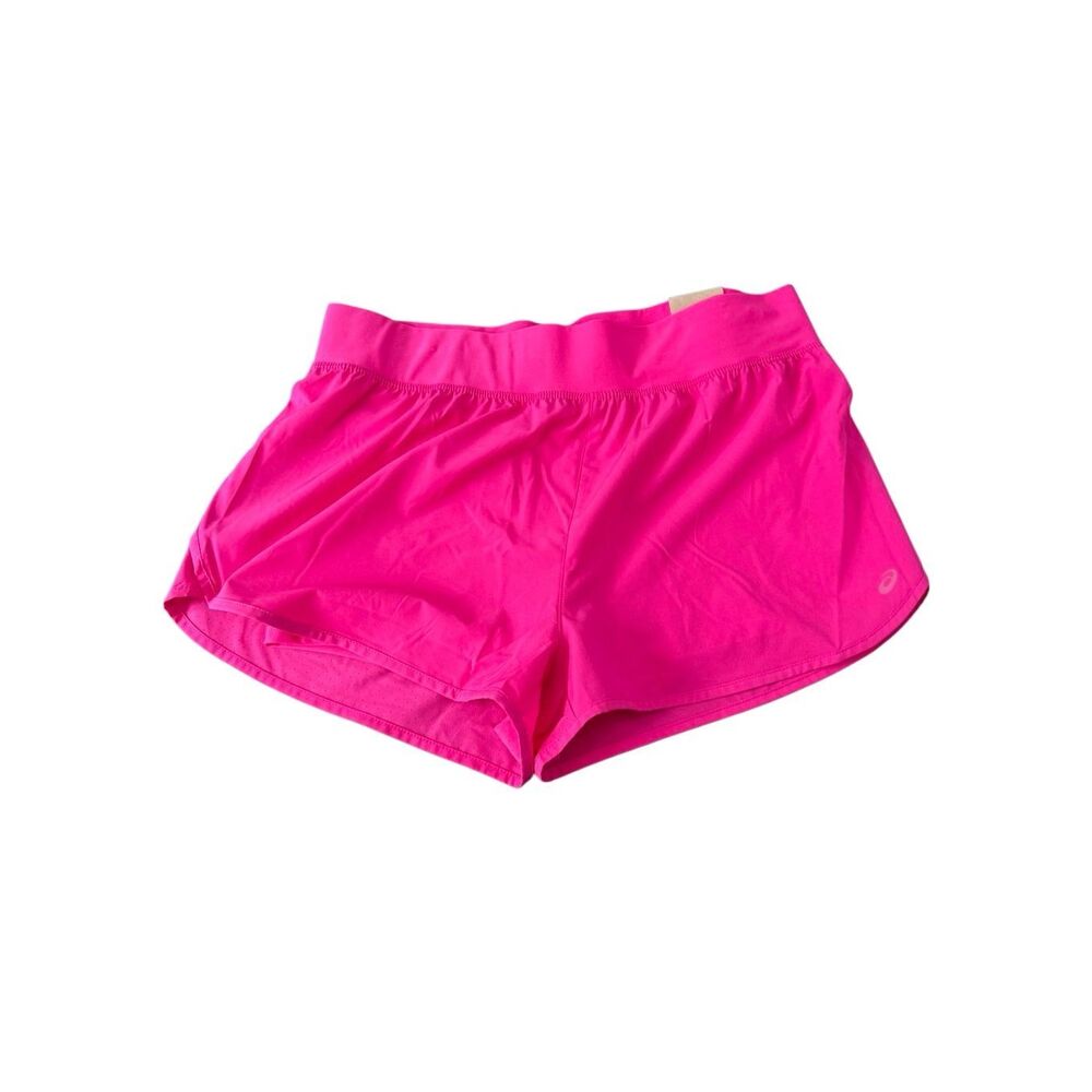 ASICS 2 in 1 running shorts Sz XL NEW perforated  women’s PINK